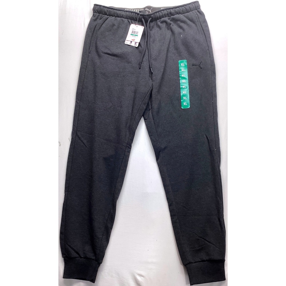 Puma Mens CC FT Pant Closed Dark Gray Heather Joggers Sweatpants XL 59212602